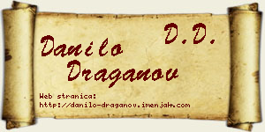 Danilo Draganov vizit kartica